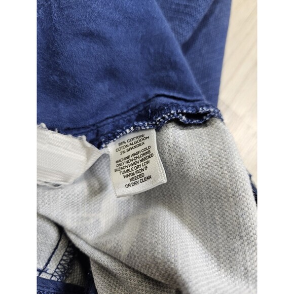 Loft Womens Blue Flamingo Shorts Size 10 Riviera Short Cotton - Picture 5 of 8